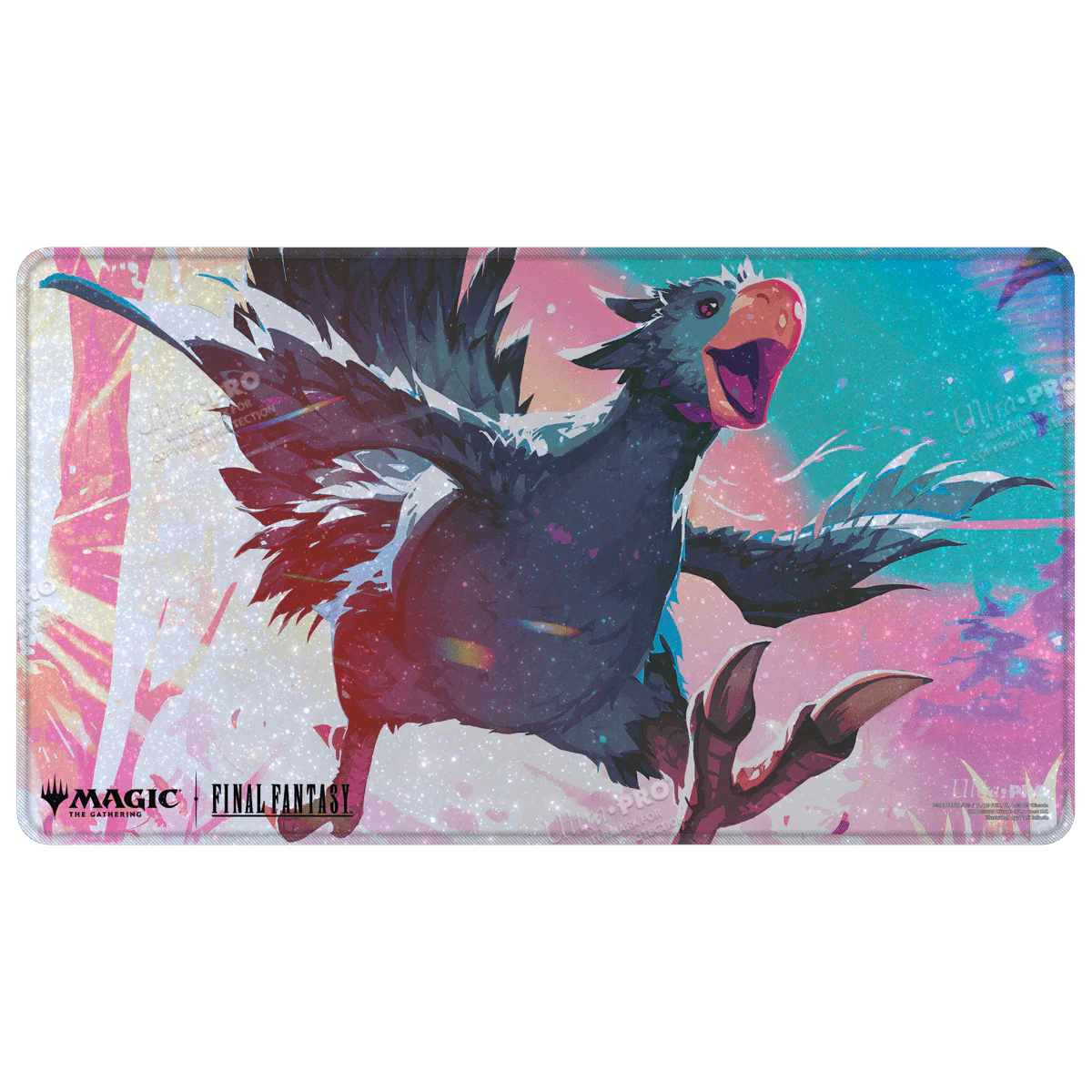 Ultra Pro Holofoil Playmat - Final Fantasy "Traveling Chocobo" (Black)