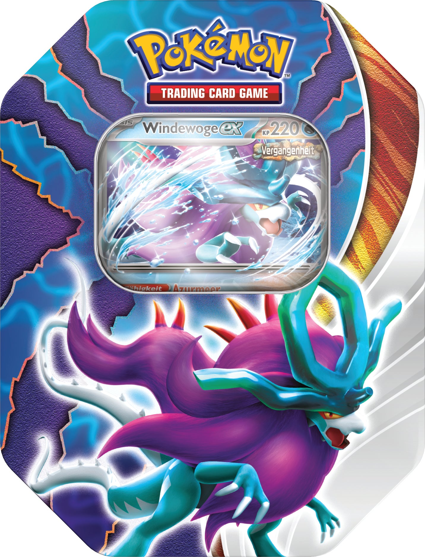 Pokémon Sammelkartenspiel - Paradox Clash Tin-Box "Windewoge-ex" (Deutsch)