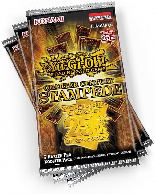 Yu-Gi-Oh! - Quarter Century Stampede Booster Display (Deutsch)