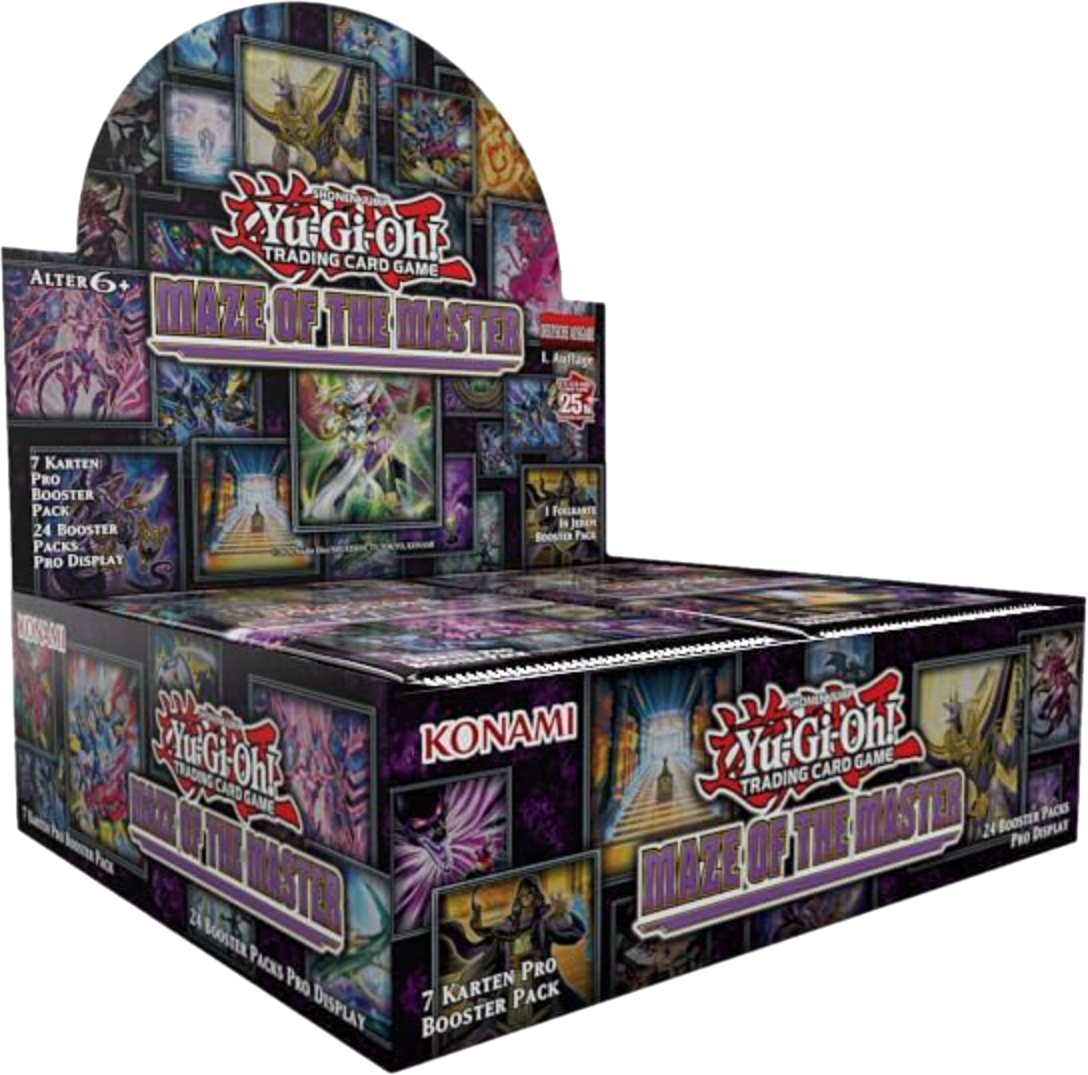 Yu-Gi-Oh! - Maze of the Master Booster Display (Deutsch)