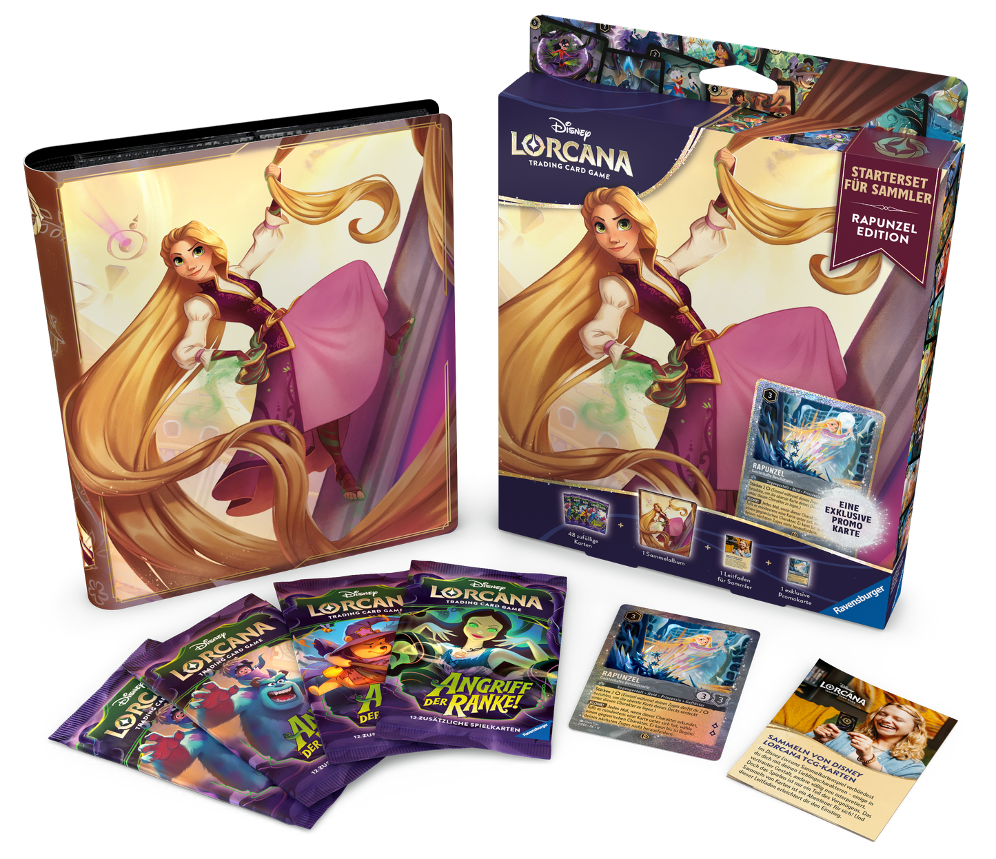 Disney Lorcana - Starterset für Sammler (Rapunzel Edition)