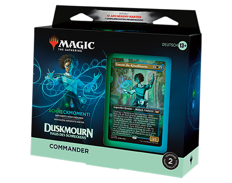 Magic: The Gathering - Duskmourn: Haus des Schreckens Commander Deck "Schreckmoment!" (Deutsch)