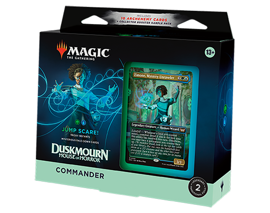 Magic: The Gathering - Duskmourn: House of Horror Commander Deck 'Jump Scare!' (Englisch)