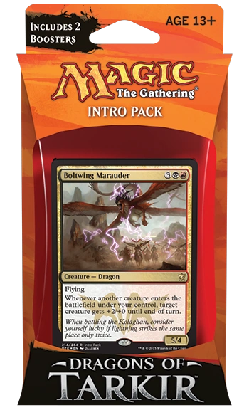 Magic: The Gathering - Dragons of Tarkir Intro Pack "Relentless Rush" (Englisch)