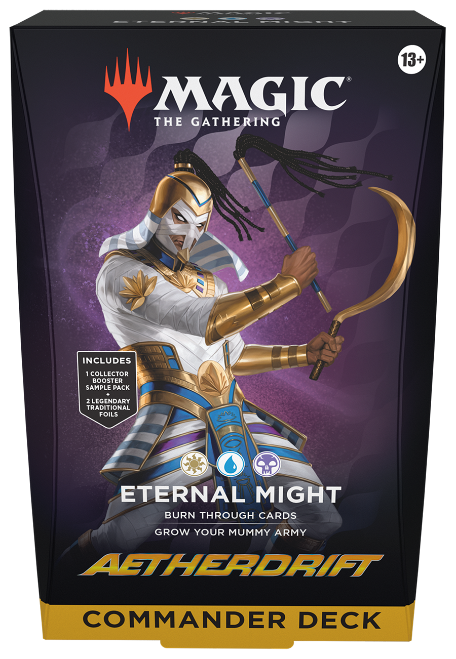 Magic: The Gathering - Aetherdrift Commander Deck 'Eternal Might' (Englisch)