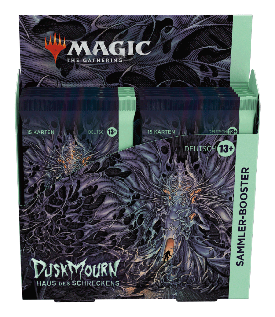 Magic: The Gathering - Duskmourn: Haus des Schreckens Sammler-Booster Display (Deutsch)