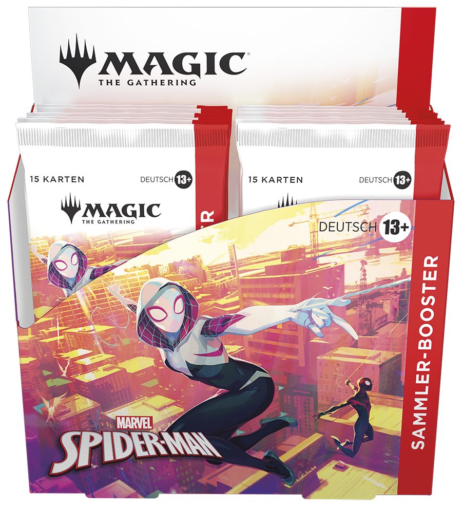 Magic: The Gathering - Marvel's Spider-Man Sammler-Booster Display (Deutsch)