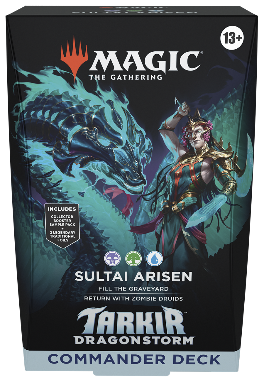 Magic: The Gathering - Tarkir: Dragonstorm Commander Deck "Sultai Arisen" (Englisch)
