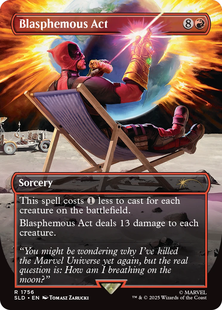 Magic: The Gathering - Secret Lair: Deadpool (Rainbow Foil) (Englisch)