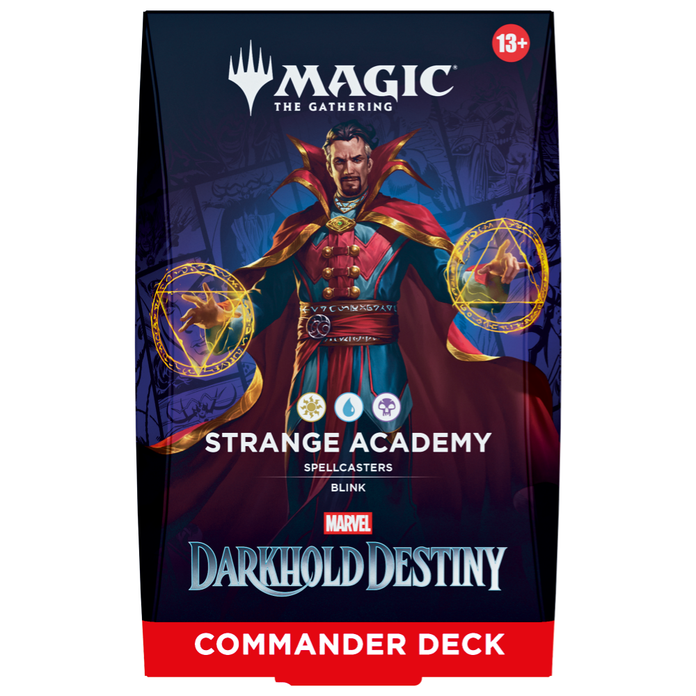 Magic: The Gathering - Marvel Darkhold Destiny Commander Deck "Strange Academy" (Englisch)