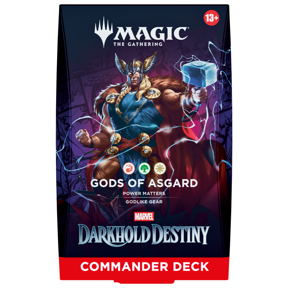 Magic: The Gathering - Marvel Darkhold Destiny Commander Deck "Gods of Asgard" (Englisch)