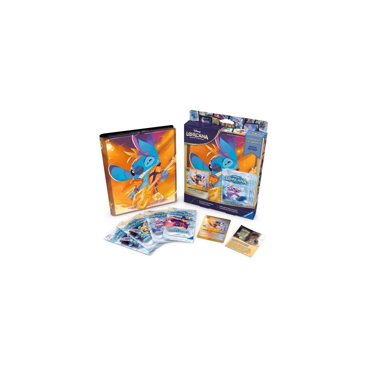 Disney Lorcana - Winterzauber Starterset für Sammler (Stitch Edition)
