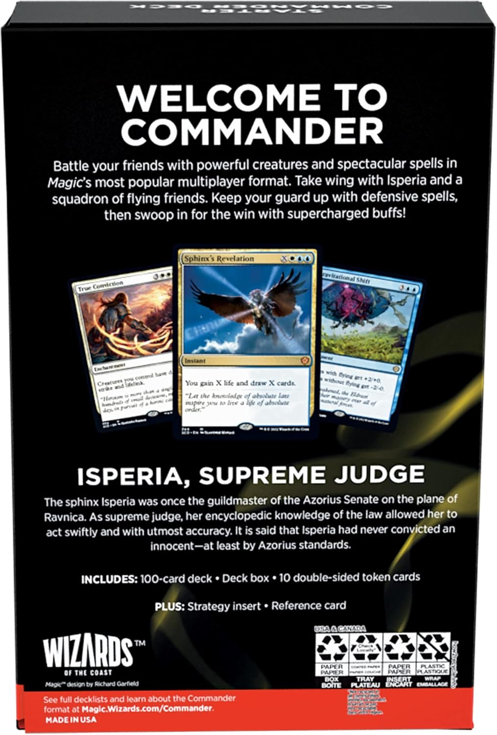 Magic: The Gathering - Starter Commander Deck "First Flight" (Englisch)