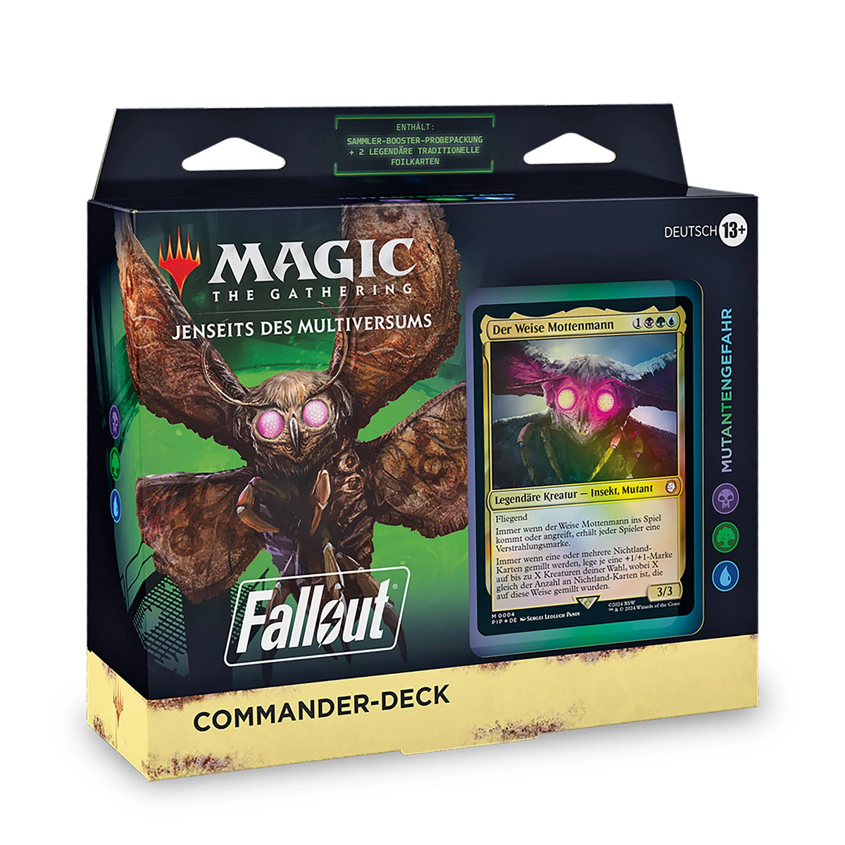Magic: The Gathering - Universes Beyond: Fallout Commander Deck "Mutant Menace" (Englisch)