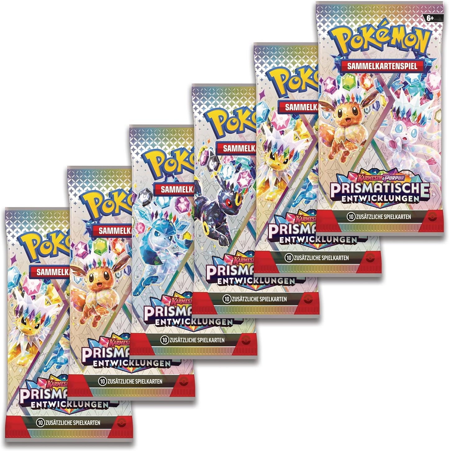 Pokémon Sammelkartenspiel - Prismatische Entwicklungen Boosterbundle (Deutsch)
