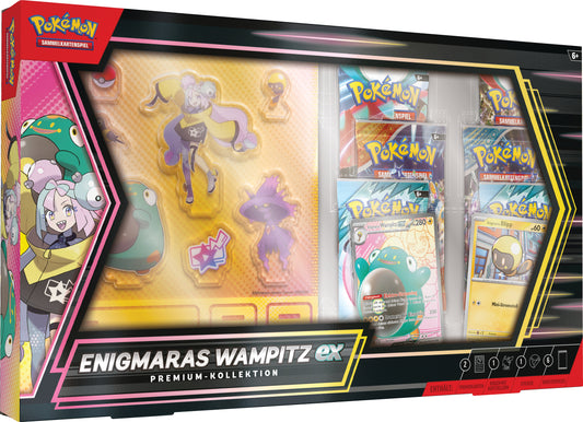 Pokémon Sammelkartenspiel - Enigmaras Wampitz-ex Premium-Kollektion (Deutsch)