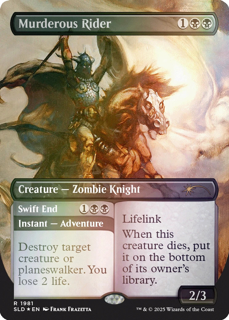 Magic: The Gathering - Secret Lair: The Art of Frank Frazetta: The Second Exhibition (Rainbow Foil) (Englisch)