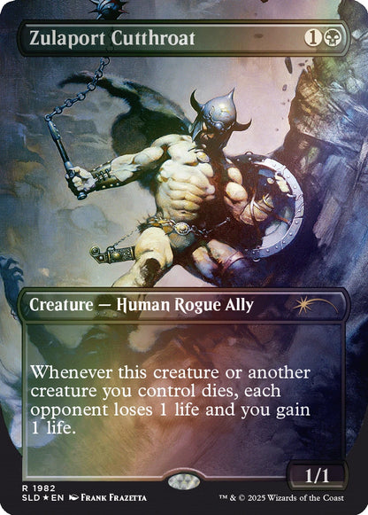 Magic: The Gathering - Secret Lair: The Art of Frank Frazetta: The Second Exhibition (Rainbow Foil) (Englisch)