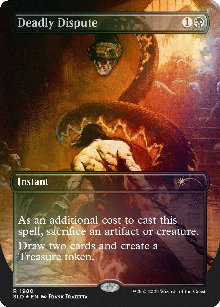 Magic: The Gathering - Secret Lair: The Art of Frank Frazetta: The Second Exhibition (Rainbow Foil) (Englisch)