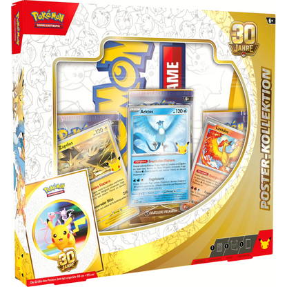 Pokémon Sammelkartenspiel - Pokémon 30 Jahre Poster Kollektion (Deutsch)