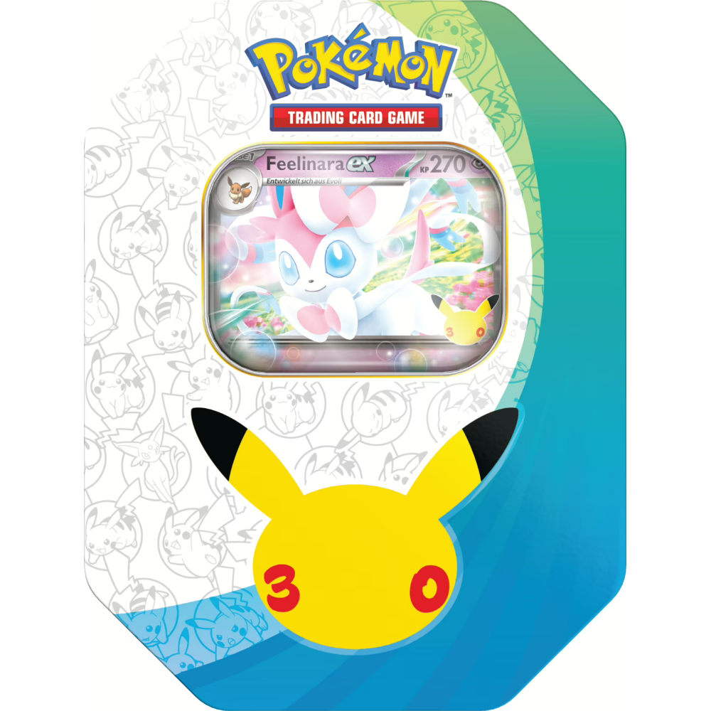Pokémon Sammelkartenspiel - Pokémon 30 Jahre Tin-Box #1: Tag (Deutsch)