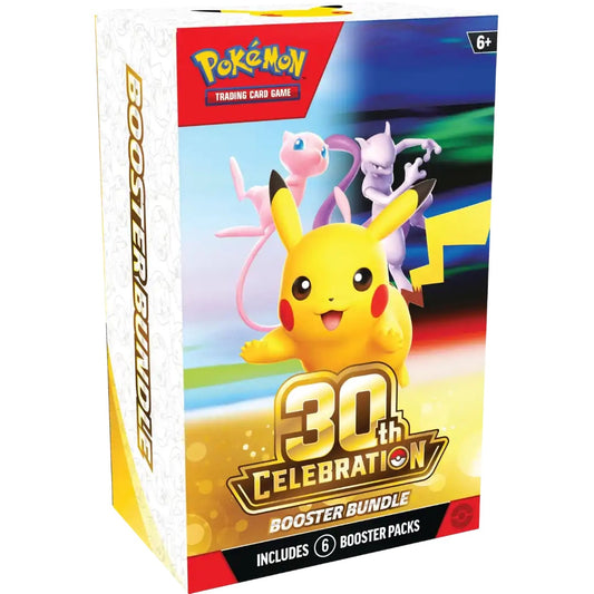 Pokémon Sammelkartenspiel - 30 Jahre Pokémon Boosterbundle (Englisch)