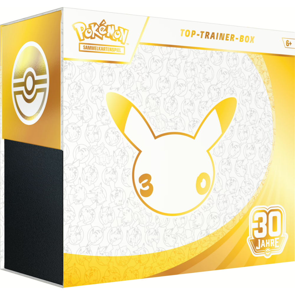 Pokémon Sammelkartenspiel - Pokémon 30 Jahre Top-Trainer Box (Deutsch)