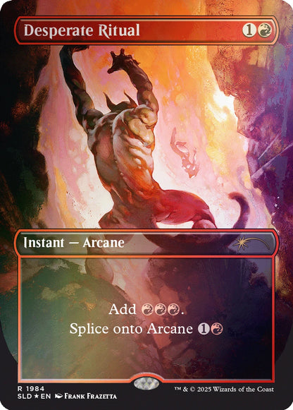 Magic: The Gathering - Secret Lair: The Art of Frank Frazetta: The Second Exhibition (Rainbow Foil) (Englisch)