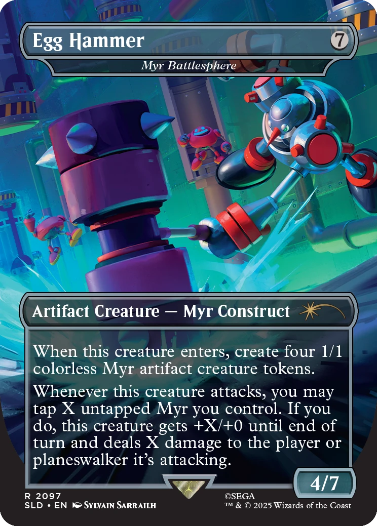 Magic: The Gathering - Secret Lair: Turbo Gear (Rainbow Foil) (Englisch)