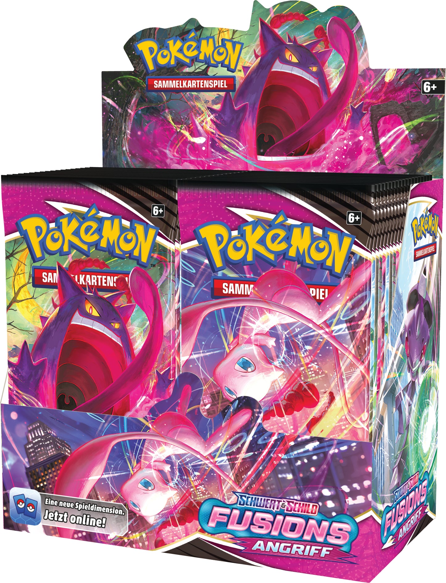 Pokémon Sammelkartenspiel - SWSH08: Fusionsangriff Booster Display (Deutsch)