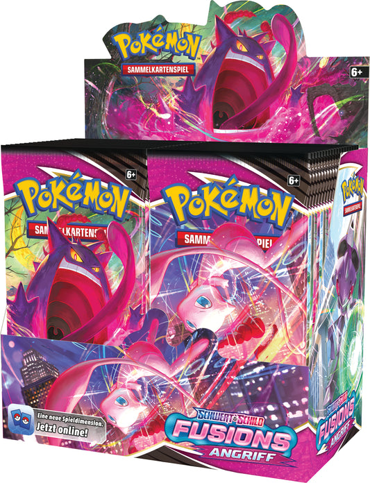 Pokémon Sammelkartenspiel - SWSH08: Fusionsangriff Booster Display (Deutsch)