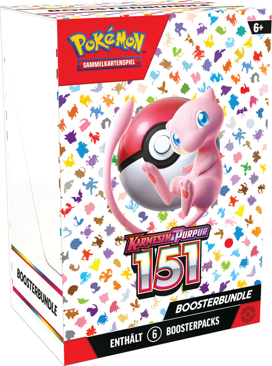 Pokémon Sammelkartenspiel - KP03.5: 151 Booster-Bundle (Deutsch)