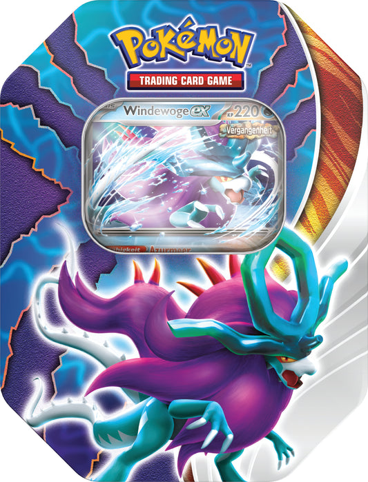 Pokémon Sammelkartenspiel - Paradox Clash Tin-Box "Windewoge-ex" (Deutsch)