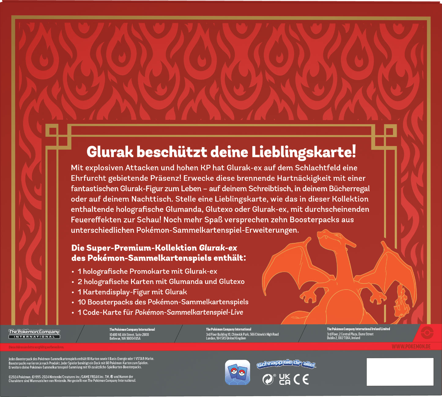 Pokémon Sammelkartenspiel - Glurak-ex Super Premium-Kollektion (Deutsch)