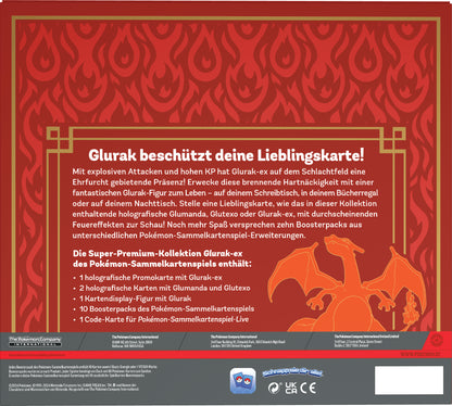 Pokémon Sammelkartenspiel - Glurak-ex Super Premium-Kollektion (Deutsch)