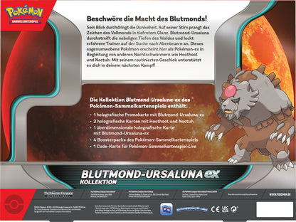 Pokémon Sammelkartenspiel - Blutmond Ursaluna-ex Kollektion (Deutsch)