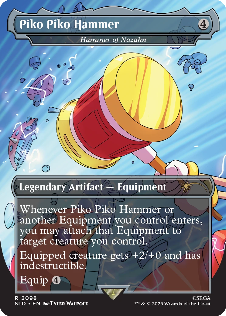 Magic: The Gathering - Secret Lair: Turbo Gear (Rainbow Foil) (Englisch)