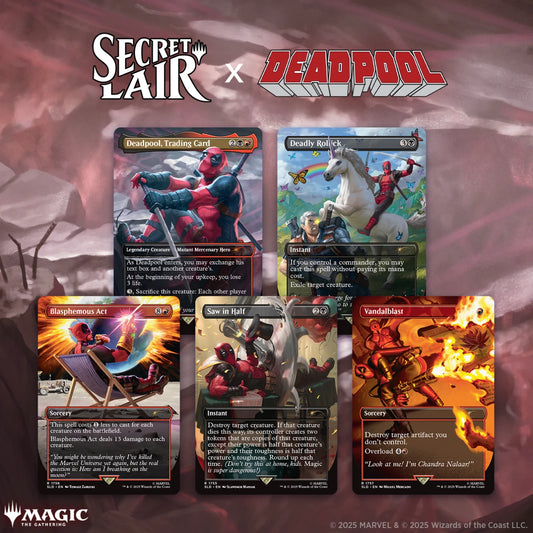 Magic: The Gathering - Secret Lair: Deadpool (Rainbow Foil) (Englisch)