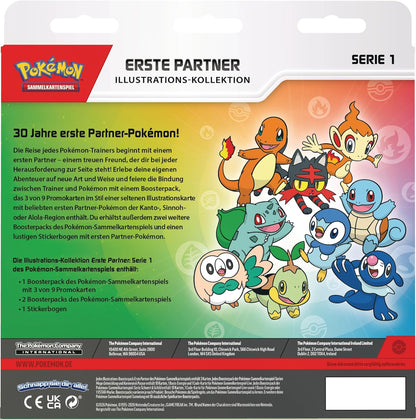 Pokémon Sammelkartenspiel - Erste Partner Illustrations-Kollektion "Serie 1" (Deutsch)