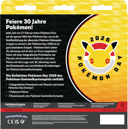 Pokémon Sammelkartenspiel - Pokémon Day 2026 Kollektion (Deutsch)