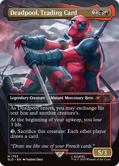 Magic: The Gathering - Secret Lair: Deadpool (Rainbow Foil) (Englisch)