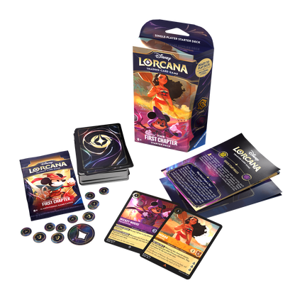 Disney Lorcana - The First Chapter Starter Deck 'Amber / Amethyst' (Englisch)