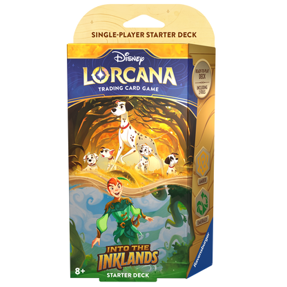 Disney Lorcana - Into the Inklands Starter Deck 'Amber / Emerald' (Englisch)