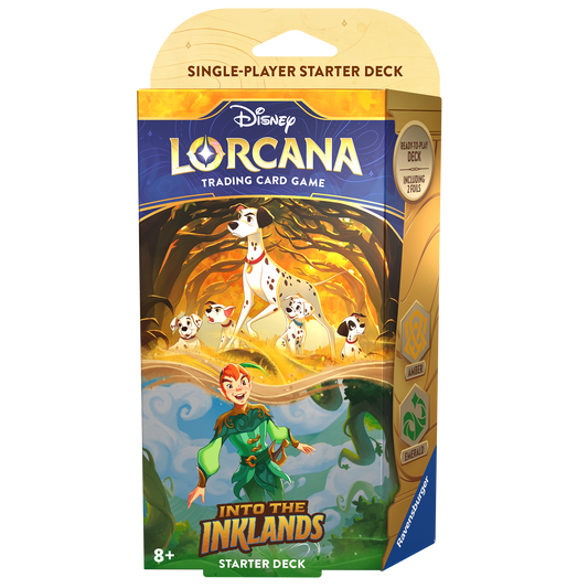 Disney Lorcana - Into the Inklands Starter Deck 'Amber / Emerald' (Englisch)