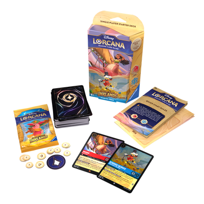 Disney Lorcana - Into the Inklands Starter Deck 'Ruby / Sapphire' (Englisch)