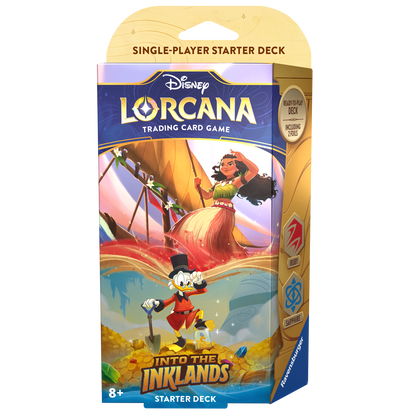 Disney Lorcana - Into the Inklands Starter Deck 'Ruby / Sapphire' (Englisch)