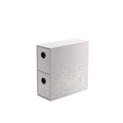 Dragon Shield Fortress - 2-Card-Drawers Vertical schwarz / weiß