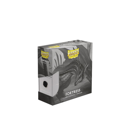 Dragon Shield Fortress - 2-Card-Drawers Vertical schwarz / weiß