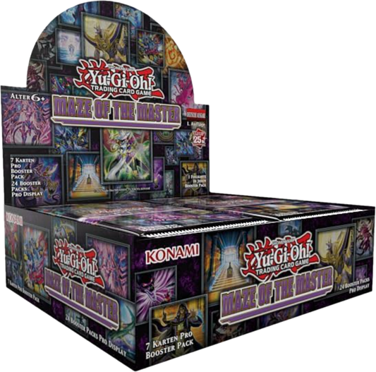 Yu-Gi-Oh! - Maze of the Master Booster Display (Deutsch)