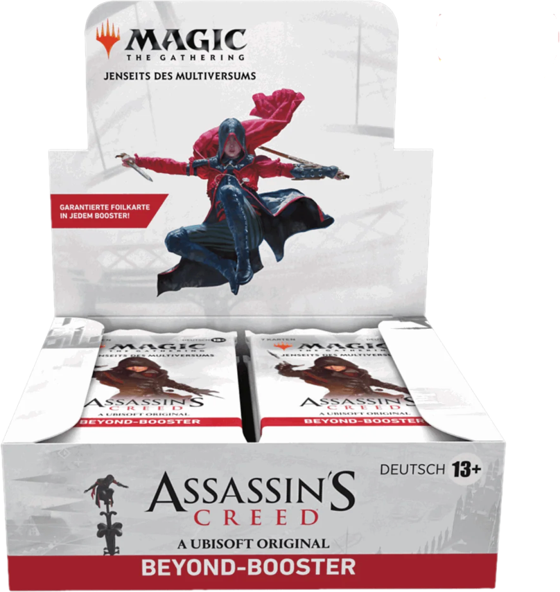 Magic: The Gathering - Jenseits des Multiversums: Assassin's Creed Beyond Display (Deutsch)